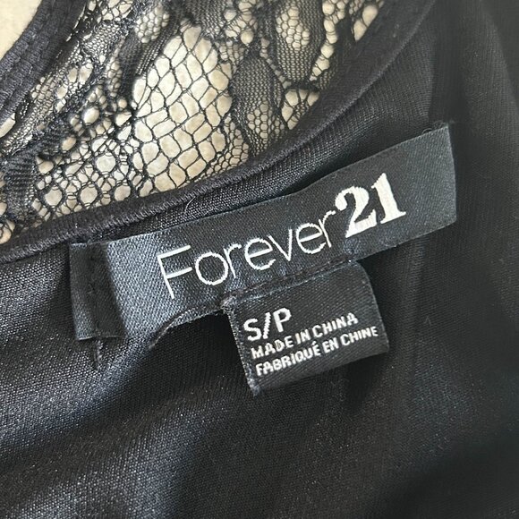 Forever 21 Black Lace Dress ASO Allison Argent - Picture 5 of 8